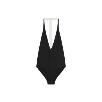 ZARA One piece Swimsuit Women's Black/White