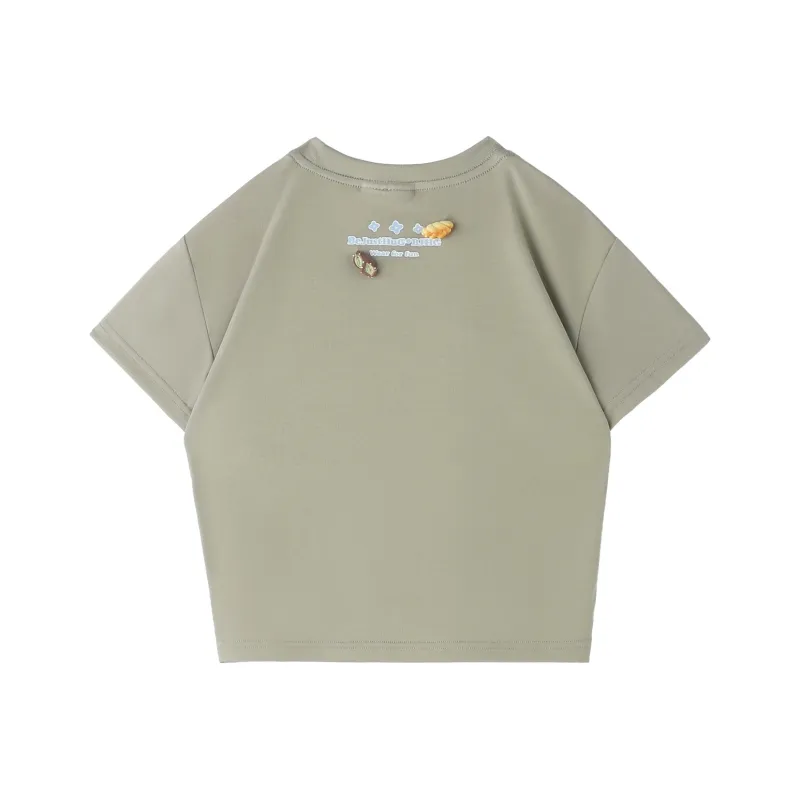 BJHG Set in Sleeve T Shirt Women's-6