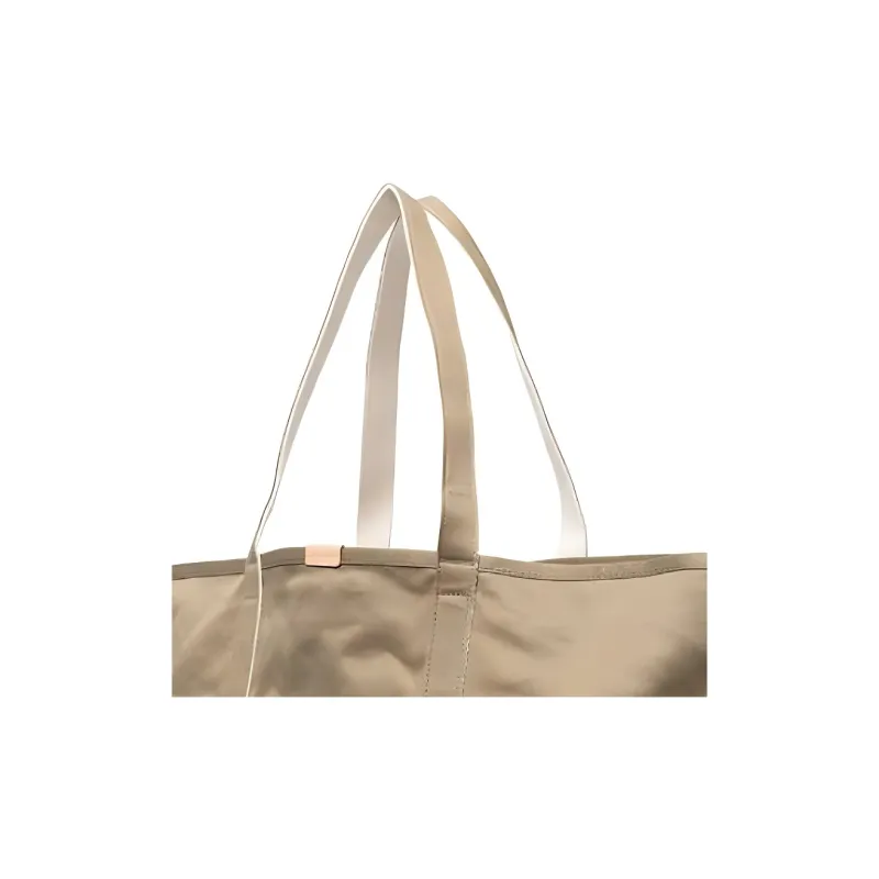 PORTER Cotton Tote Bag Shopping Bag Handbag Shoulder Bag Men's Beige-3