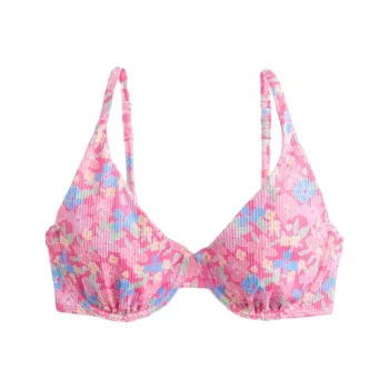 Hollister Two Piece Swimsuits Women's Dark Pink