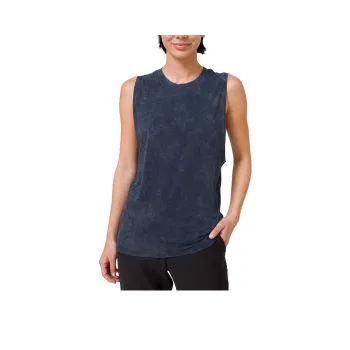 Lululemon All Yours Boyfriend Sport Vests Women's Washable Marine Blue