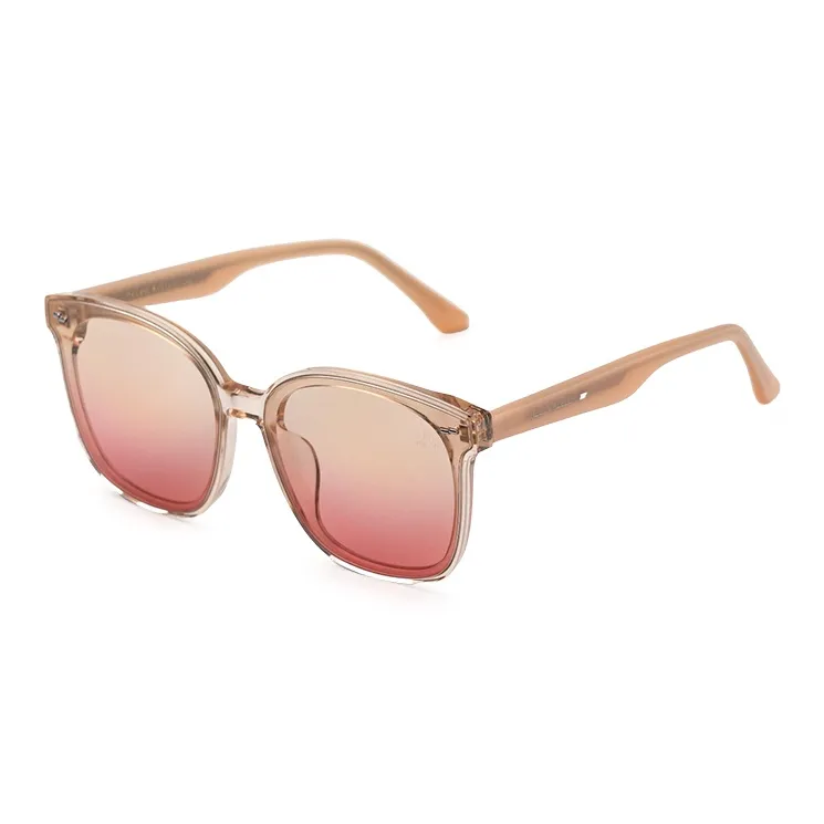 HELEN KELLER Plate Frame Square Sunglasses Unisex-7