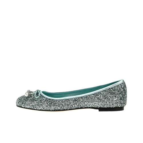 Jimmy Choo Elme Casual Single Shoes Women's Green