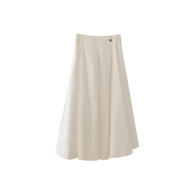 Cypress House Casual Long Skirt Women's White-0