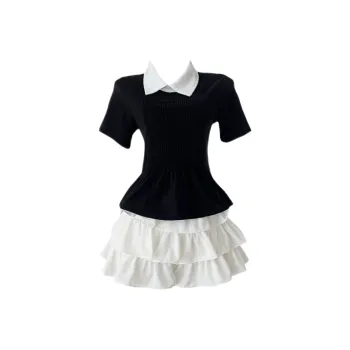 Udon House Two Piece Skirt Sets Women's