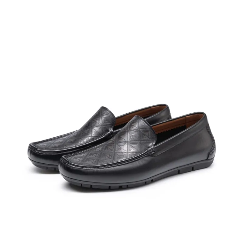 CHRISDIEN DENY Loafers Men Black/Yellow Brown-2