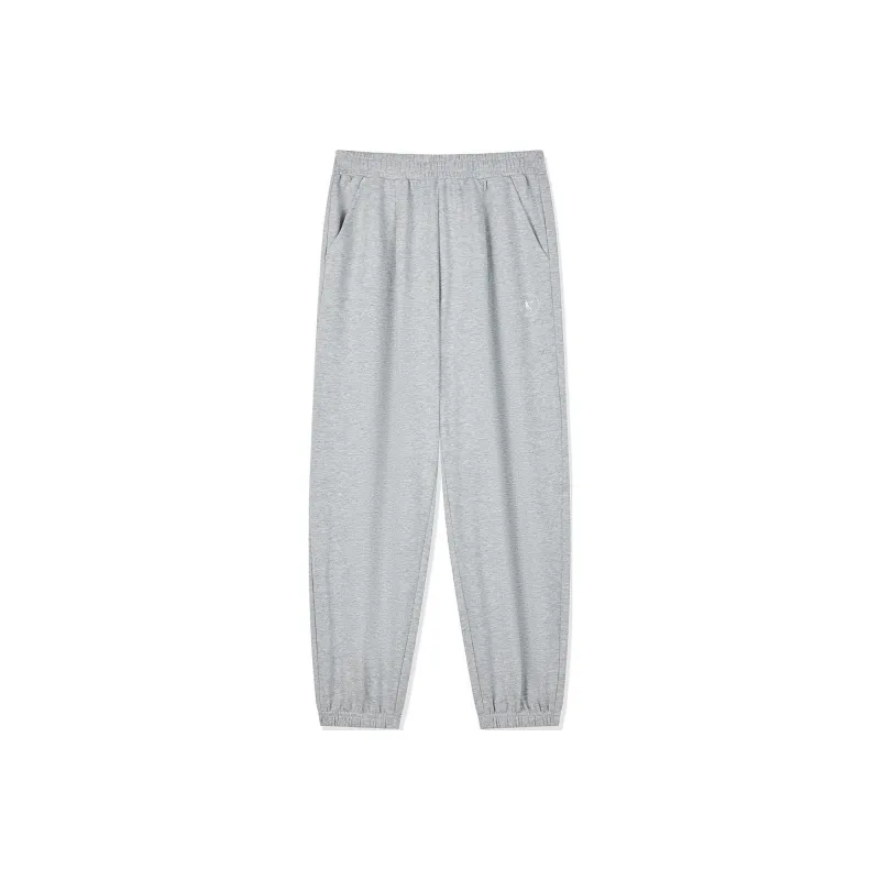 QIAODAN Sports Pants Women's Gray Heather Gray-0