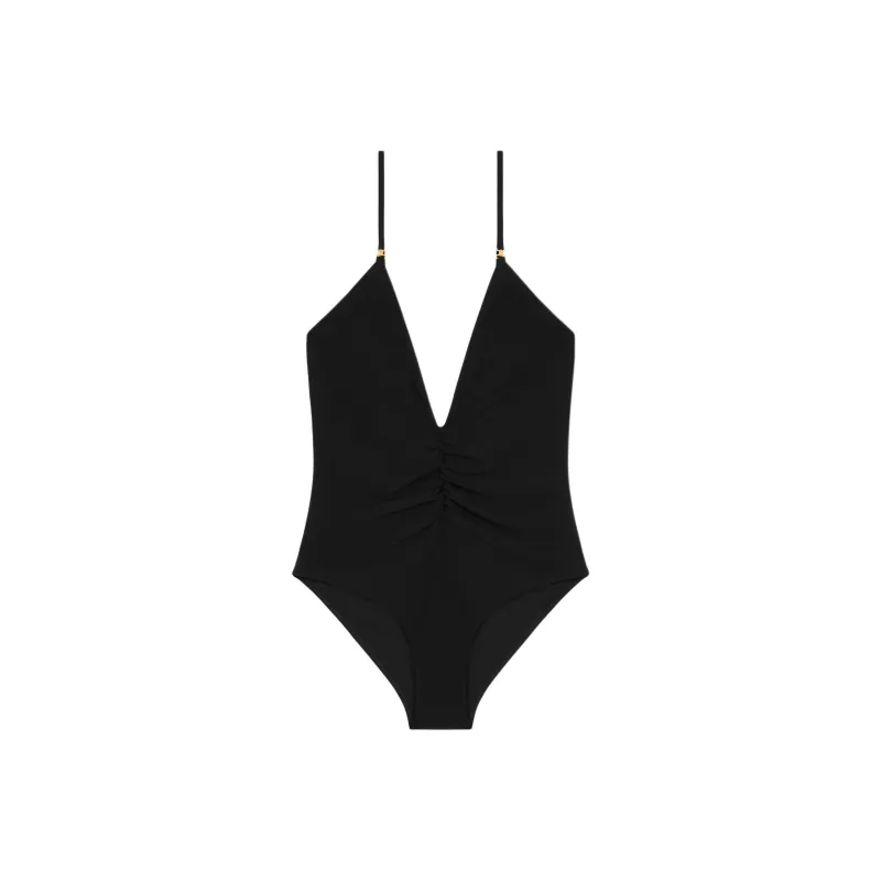 CELINE One piece Swimsuit Women's Black-0