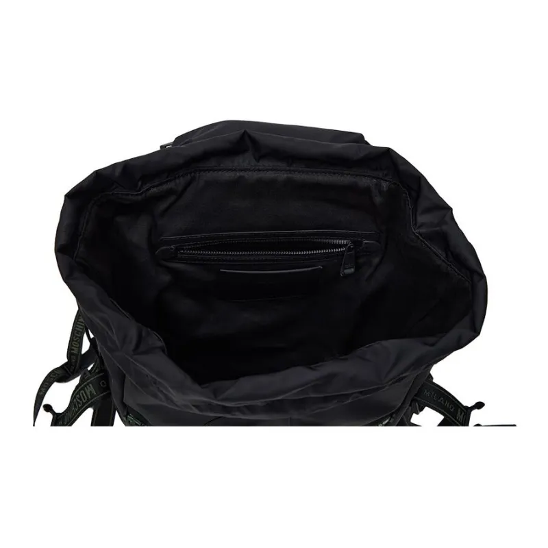 MOSCHINO Polyamide Backpack Men's Green-3