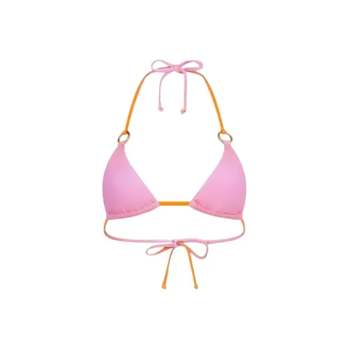 Louisa Ballou Ombré Triangle Bikini Top