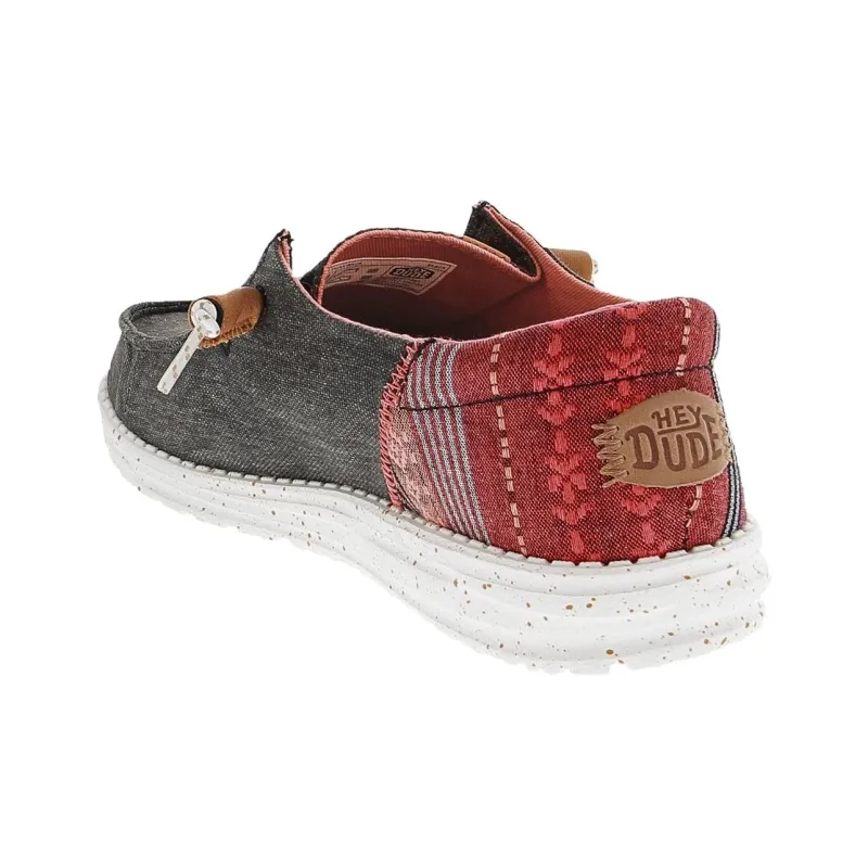 Heydude Wendy Funk Baja Casual Single Shoes Women's Black-3