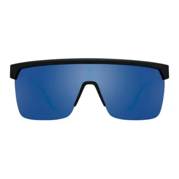 SPY Nylon Irregular Shape Sunglasses Men's Black