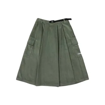 FILA Casual Long Skirt Women's Army Green