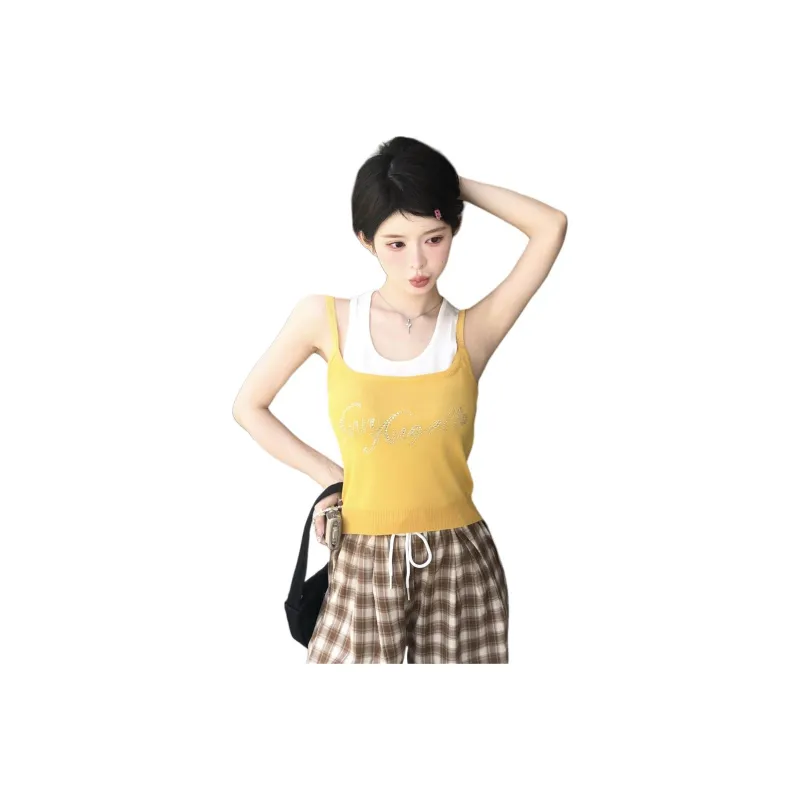 Mu Xiao Xin Tank Tops Women's-5