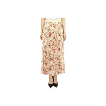 MaxMara Studio Casual Long Skirt Women's Beige