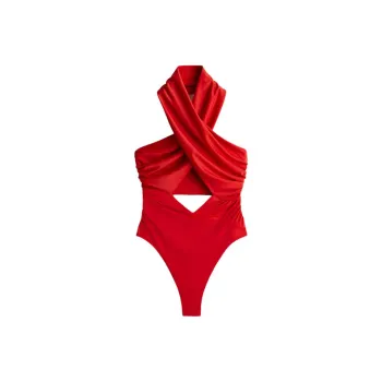 H&M One piece Swimsuit Women's Red
