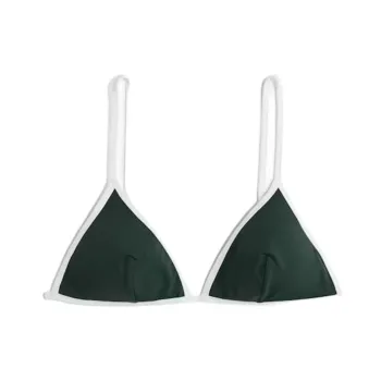 H&M Two-Piece Swimsuits Women's Dark Green