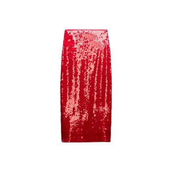 ZARA ZW Series Casual Long Skirt Women's Red