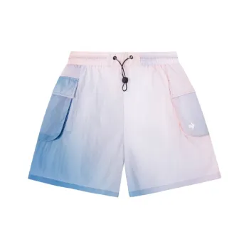 Le Coq Sportif Casual Shorts Women's Gray Blue
