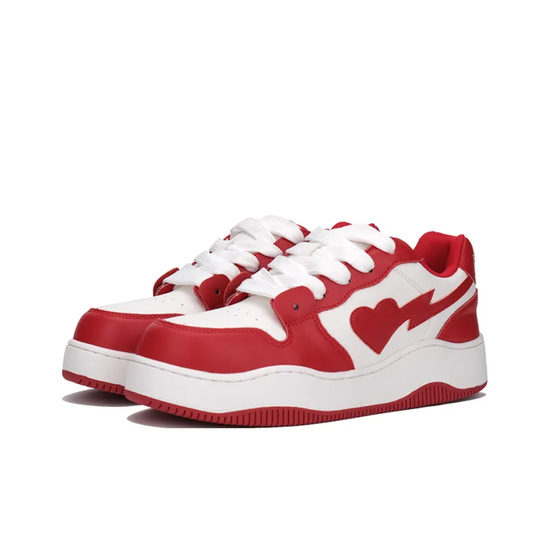 BOLTHEAR x AND U Anti Slip And Wear Resistant Height Increasing Low Top Skateboard Shoes Unisex-14