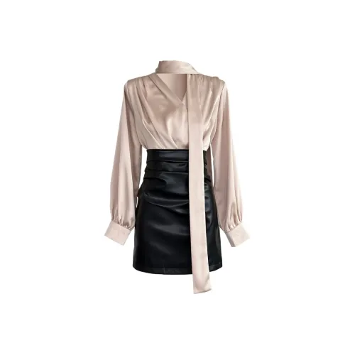 Icicofficial Two Piece Skirt Sets Women's