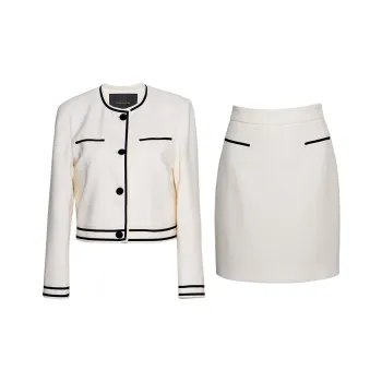 ROEYSHOUSE Skirt Set Women's White