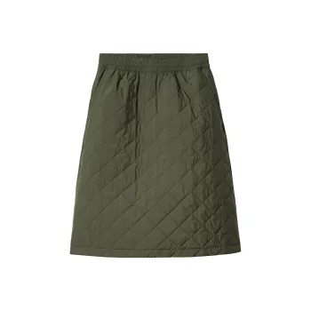 Carhartt WIP FW24 W' Selma Skirt Casual Long Skirts Women's Army Green