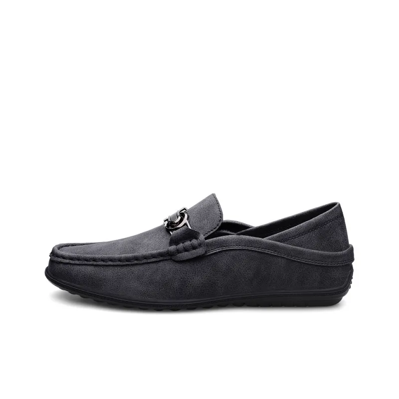British Knights Gommino Loafers Men's Black-0