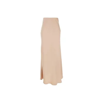 BE PLAIN Casual Long Skirt Women's Light Umber