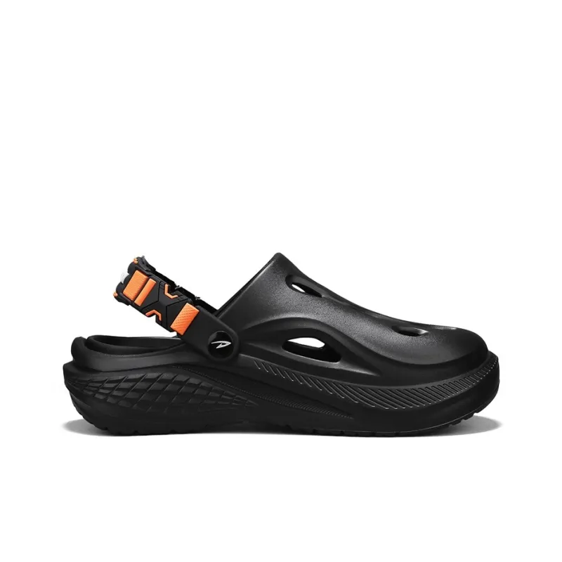 DEERWAY Clogs Men's Black Orange Color-1