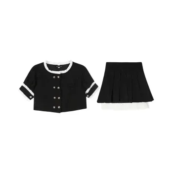 Lookinto Two Piece Skirt Sets Women's