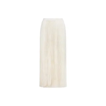 DIOR Casual Long Skirt Women's Ecru