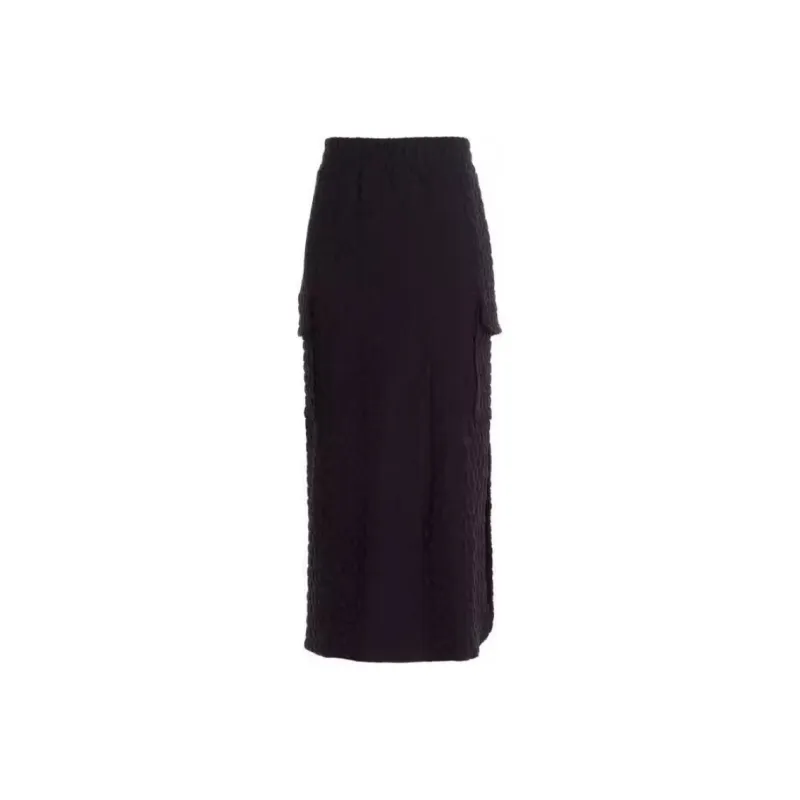 Sunnei Logo Jacquard Midi Skirt-0