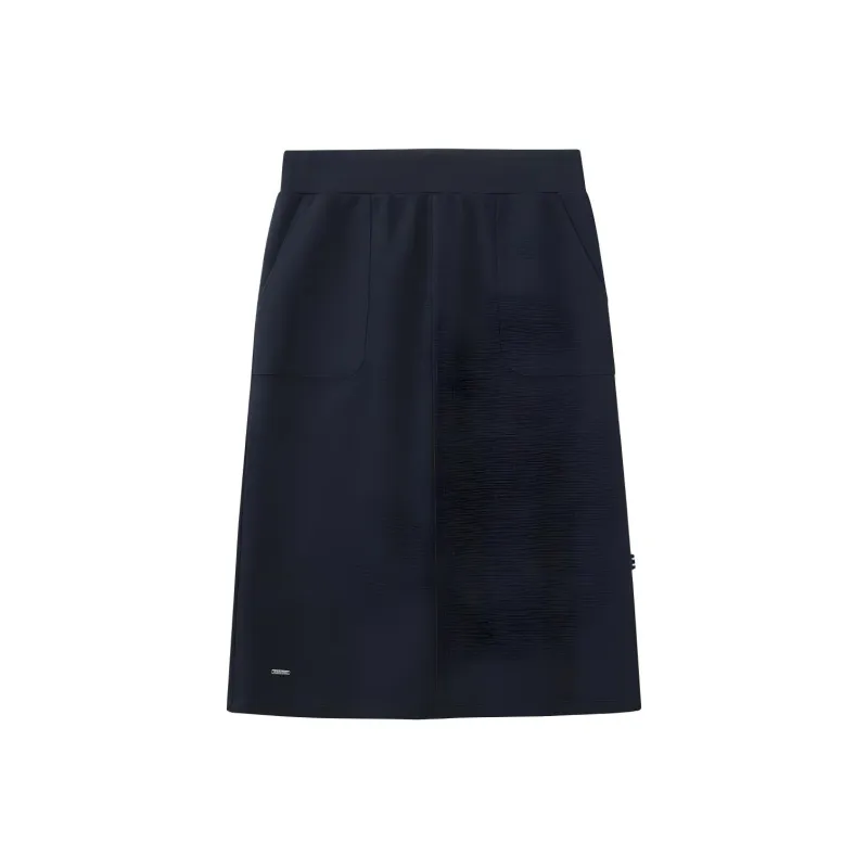 NAUTICA Casual Long Skirts Women's Navy Blue-0