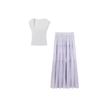 PLANE DRIFT Two Piece Skirt Sets Women's