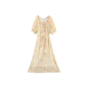 A Paradise For Awakening Short Sleeved Dress Women's