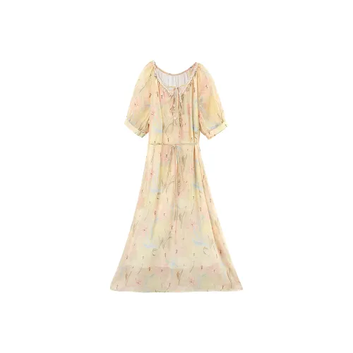 A Paradise For Awakening Short Sleeved Dress Women's