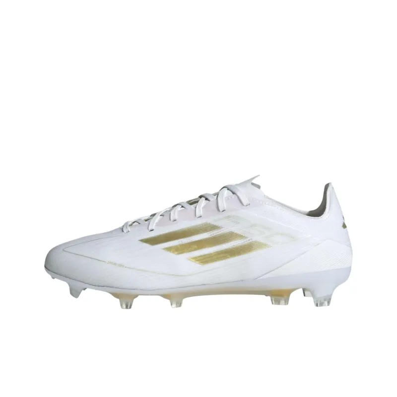 Adidas F50 Pro Fg Cloud White Gold Metallic-0