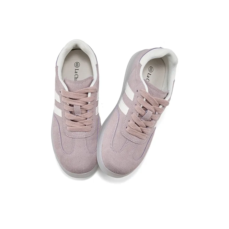 La Chapelle Slip Resistant, Abrasion Resistant, Lightweight Low Top Casual Shoes Women's Purple-1