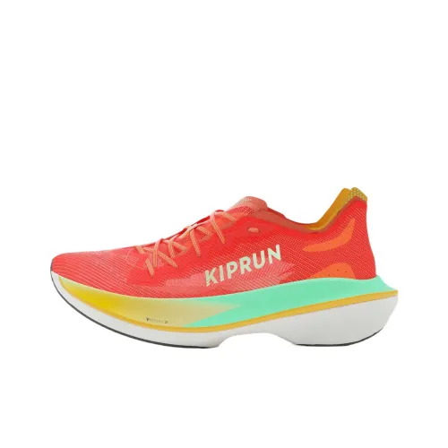 DECATHLON KD900.2 Cushioning Low Top Running Shoes Men's Orange