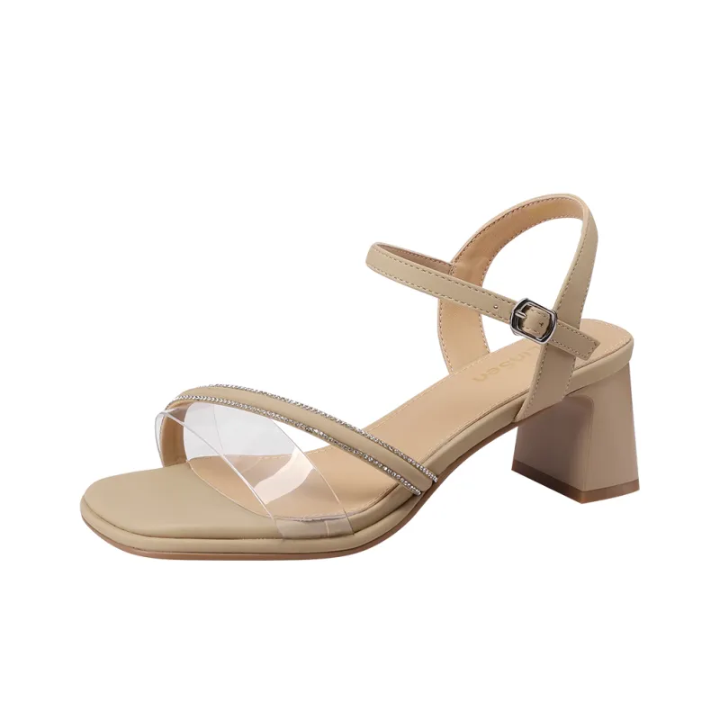 Mulinsen One Strap Sandals 5.5CM Women's-0