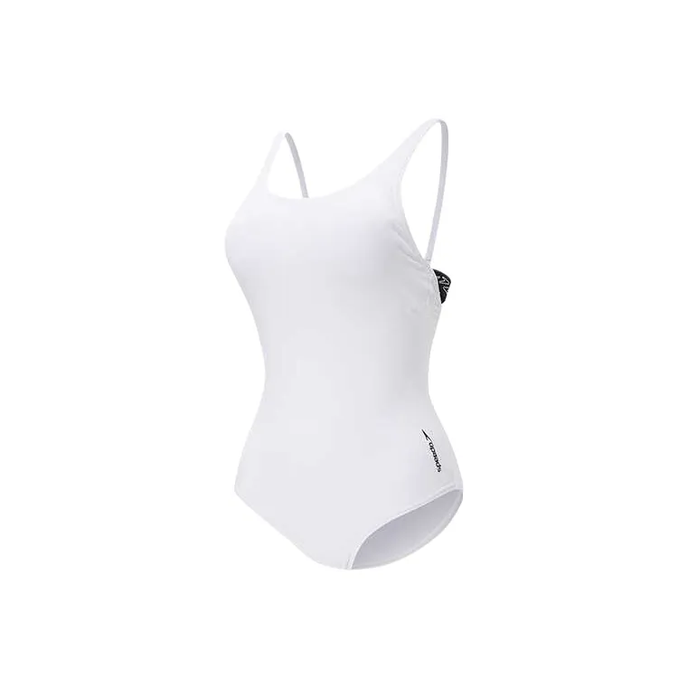 Speedo One piece Swimsuit Women's White Black-0