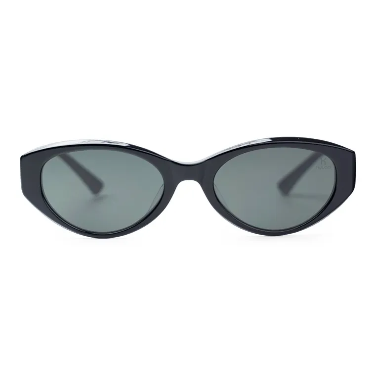 HELEN KELLER Plate Frame Cat Eye Sunglasses Unisex-1