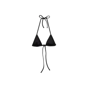 PRADA Triangle cup Halterneck Bikini Top