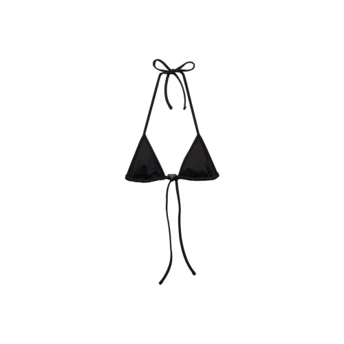 PRADA Triangle cup Halterneck Bikini Top