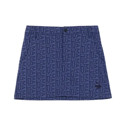 PUMA Casual Short Skirts Women's Marine Blue