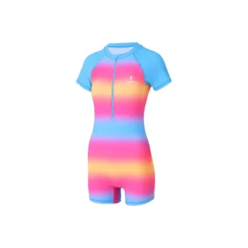 QIAODAN One piece Swimsuit Women's Blue