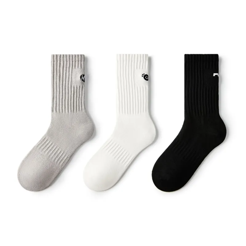 Primeet Mid Calf Socks Unisex Combo Set-21