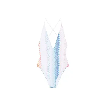 MISSONI Zigzag One Piece Swimsuit