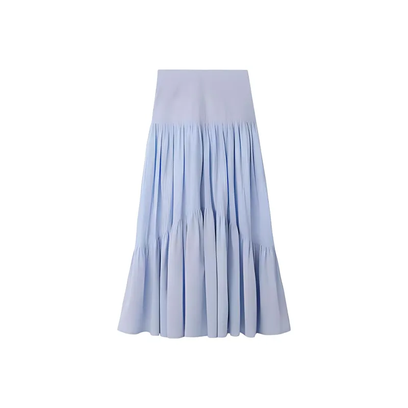Lily Brown Casual Long Skirts Women's-1